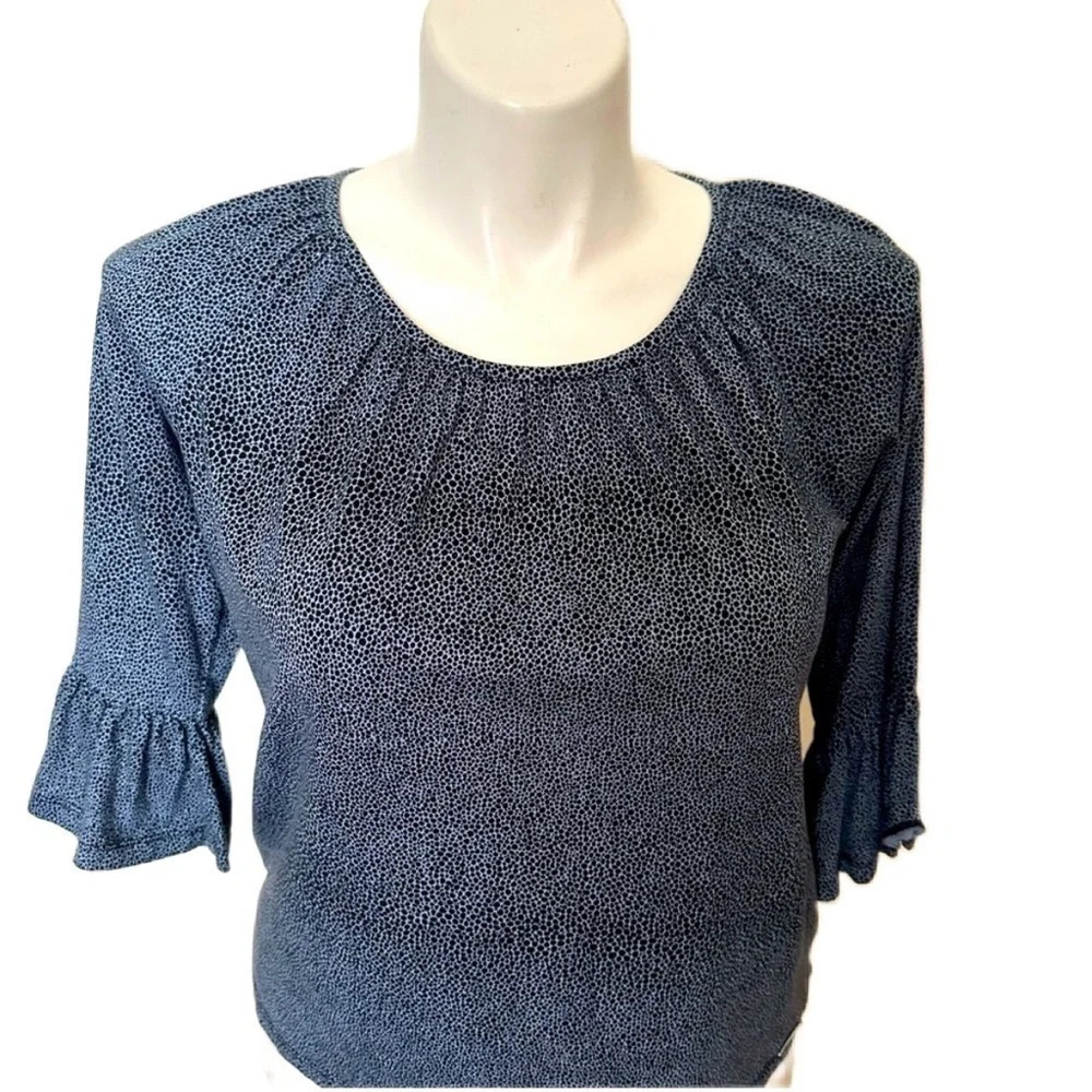 Michael Kors 3/4 Length Sleeve Blouse Size Medium